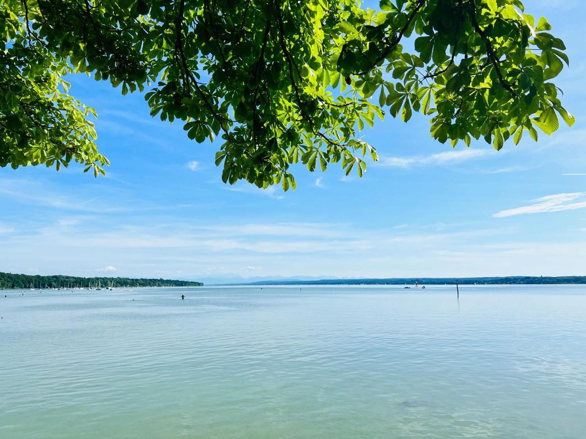 Schlafen Im Atelier - Einzigartiges Gaestezimmer Am Ammersee Apartment Schondorf am Ammersee Bagian luar foto